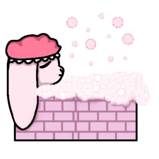 🛀 Стикер «Ba Dom Kitty» для Telegram