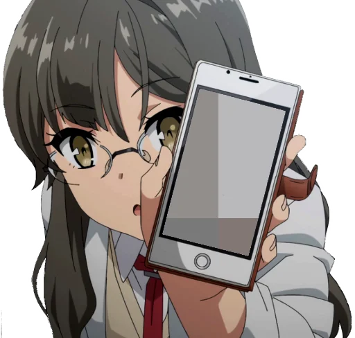 😠 Стикер «Bunny Girl&;s Dream» для Telegram