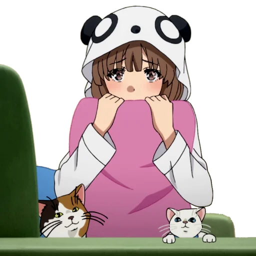 😔 Стикер «Bunny Girl&;s Dream2» для Telegram