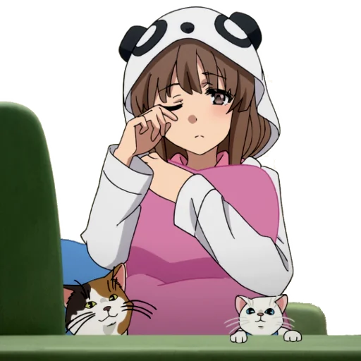 😟 Стикер «Bunny Girl&;s Dream2» для Telegram