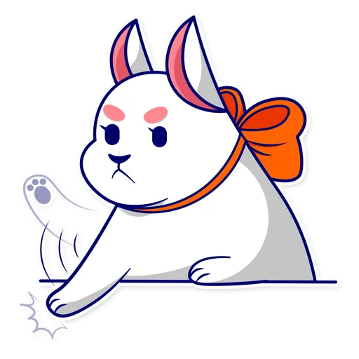 😠 Стикер «Masha&Bao» для Telegram