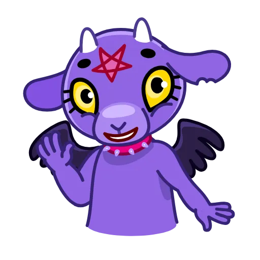 👋 Стикер «Baphomet» для Telegram
