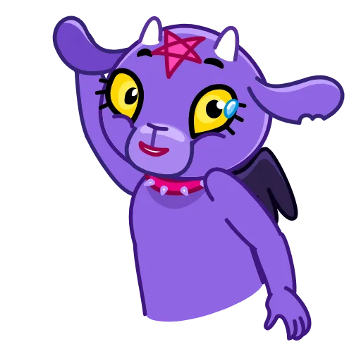 Стикерпак Baphomet для Telegram