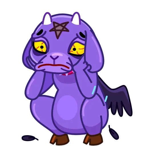 😩 Стикер «Baphomet» для Telegram