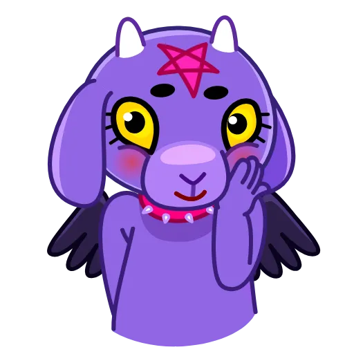 😊 Стикер «Baphomet» для Telegram