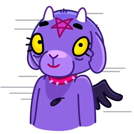 😱 Стикер «Baphomet» для Telegram