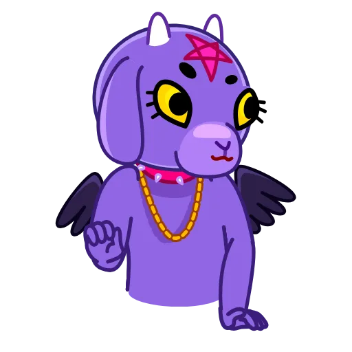 🕺 Стикер «Baphomet» для Telegram