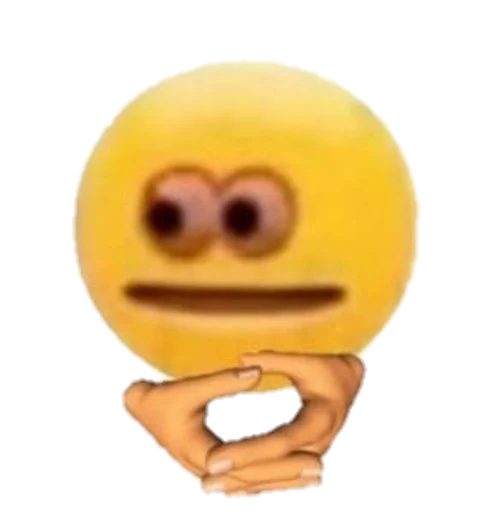 🌟 Стикер «Yellow ball meme» для Telegram
