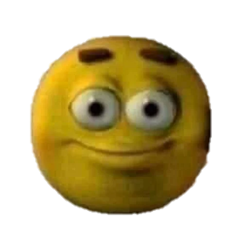 🌟 Стикер «Yellow ball meme» для Telegram