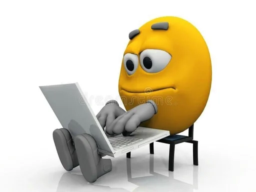 🌟 Стикер «Yellow ball meme» для Telegram