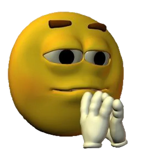 😏 Стикер «Yellow ball meme» для Telegram