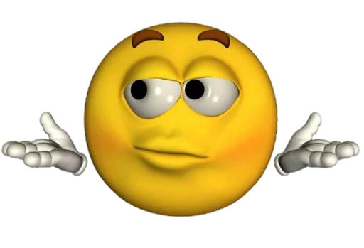 🌟 Стикер «Yellow ball meme» для Telegram