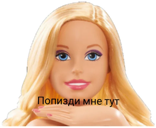 🤫 Стикер «BarbaBitch» для Telegram