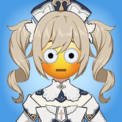💧 Стикер «I believe in BARBARA supremacy» для Telegram
