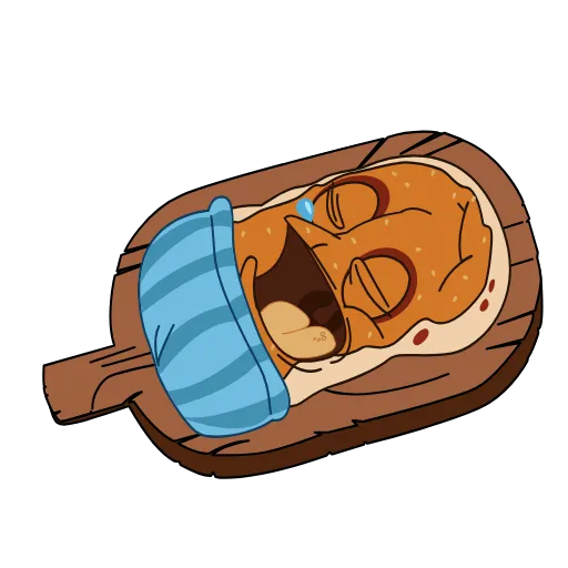 😴 Стикер «Barbari» для Telegram