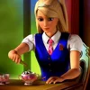 Стикер 49 Барби Академия Принцесс