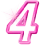 🔢 Эмодзи «Barbie ABC» для Telegram