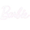 Стикер 5 🤍 Barbiecore - эмоджи в стиле Барби