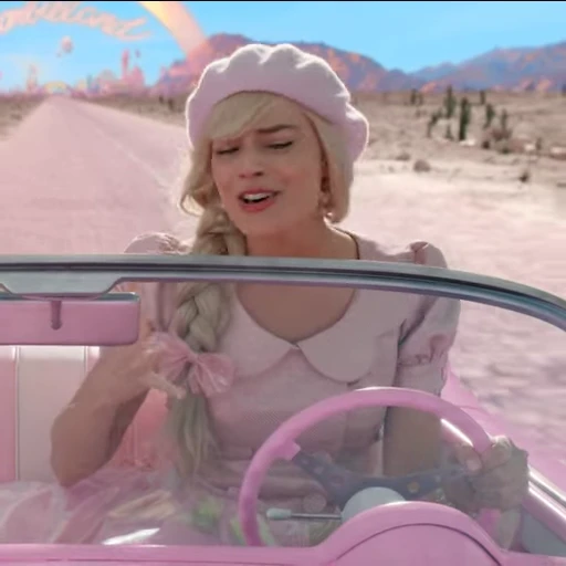 🚘 Стикер «Barbie» для Telegram