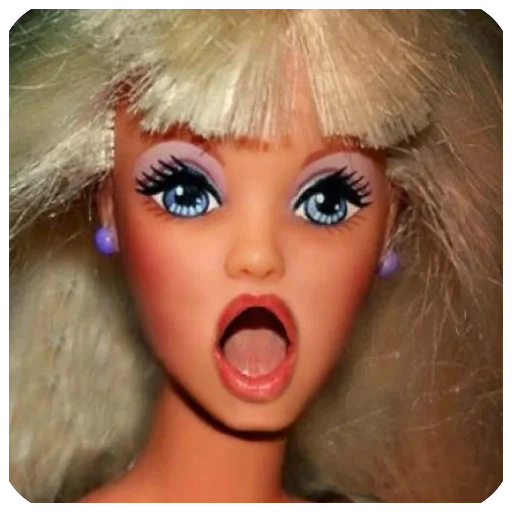 😲 Стикер «Barbie» для Telegram