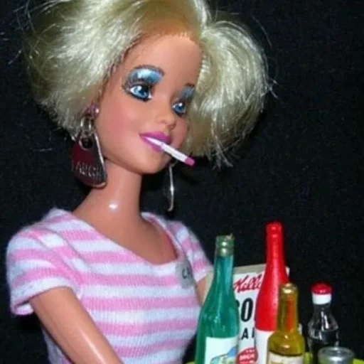 🍺 Стикер «Barbie» для Telegram