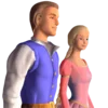👩‍❤️‍👨 Эмодзи «Barbie» для Telegram