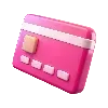 Стикер 2 Barbie Pink