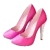Стикер 10 Barbie Pink