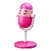Стикер 21 Barbie Pink