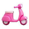 Стикер 19 Barbie Pink