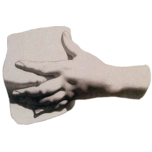 👐 Стикер «Bargue and Gerome» для Telegram