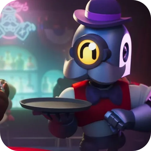 🎩 Стикер «Барли» для Telegram