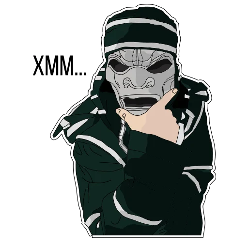 🧐 Стикер «2rbina2rista» для Telegram