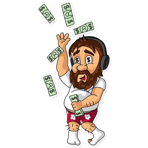 💵 Стикер «Barry&;s Day» для Telegram