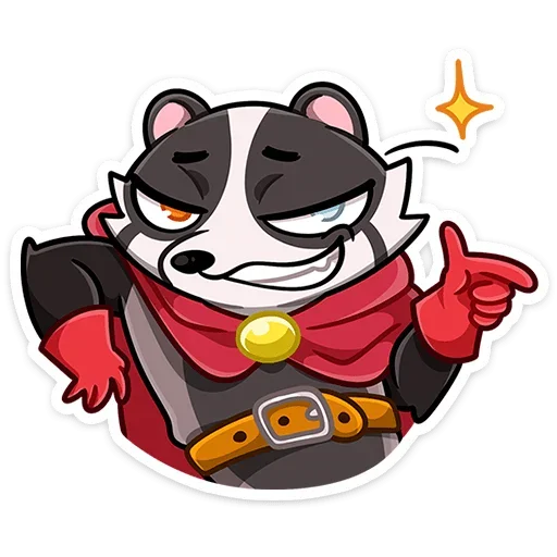 😉 Стикер «Барри» для Telegram