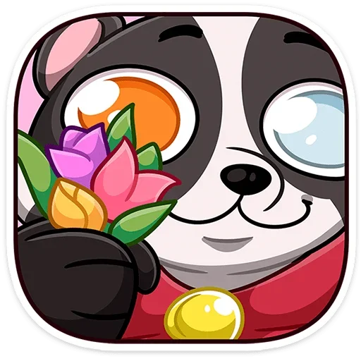 🌷 Стикер «Барри» для Telegram