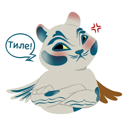 😡 Стикер «Хан Барыс» для Telegram