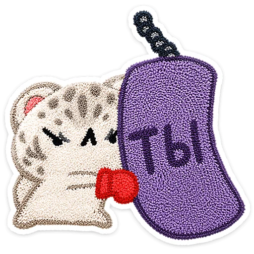 🐆 Стикер «Барси» для Telegram