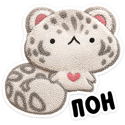 🐆 Стикер «Барси» для Telegram