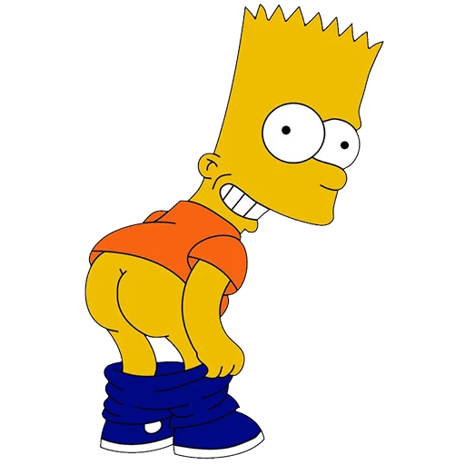 🍑 Стикер «Bart STICK4SV» для Telegram