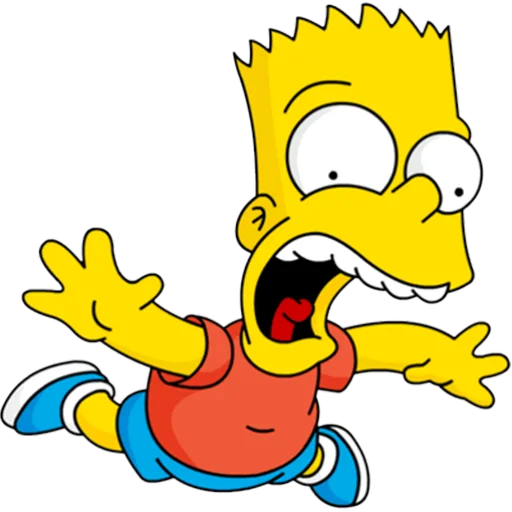 😱 Стикер «Bart STICK4SV» для Telegram