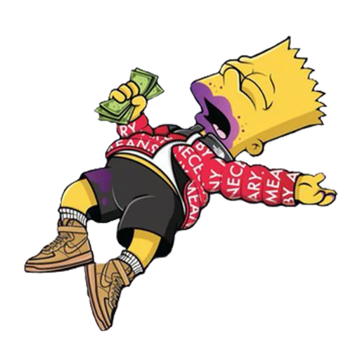 😩 Стикер «Bart STICK4SV» для Telegram