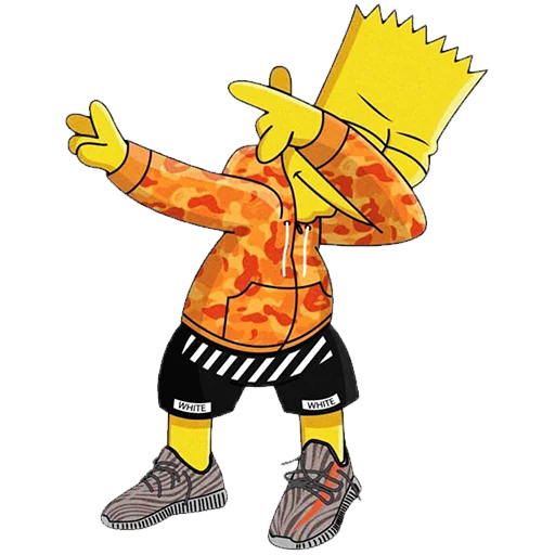 🙅‍♂️ Стикер «Bart STICK4SV» для Telegram