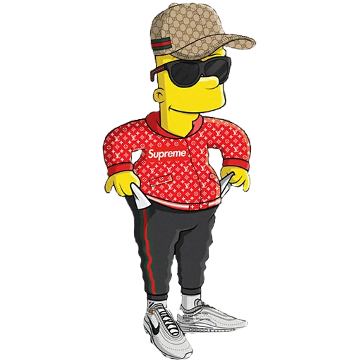 🤷‍♂️ Стикер «Bart STICK4SV» для Telegram