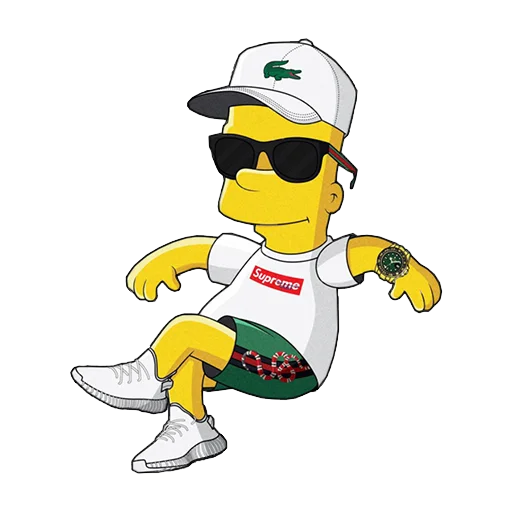 😎 Стикер «Bart STICK4SV» для Telegram