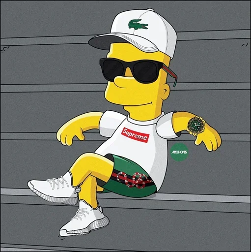 😚 Стикер «Bart My Love» для Telegram