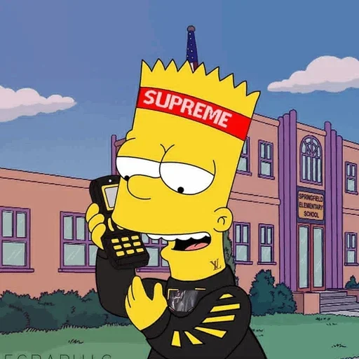 😜 Стикер «Bart My Love» для Telegram