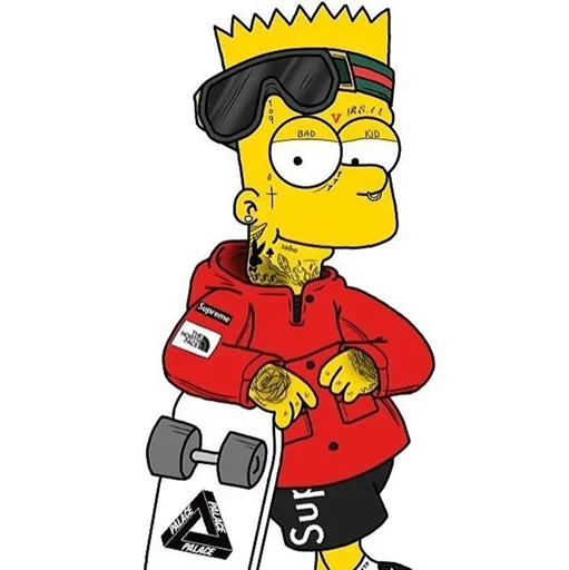 😙 Стикер «Bart My Love» для Telegram