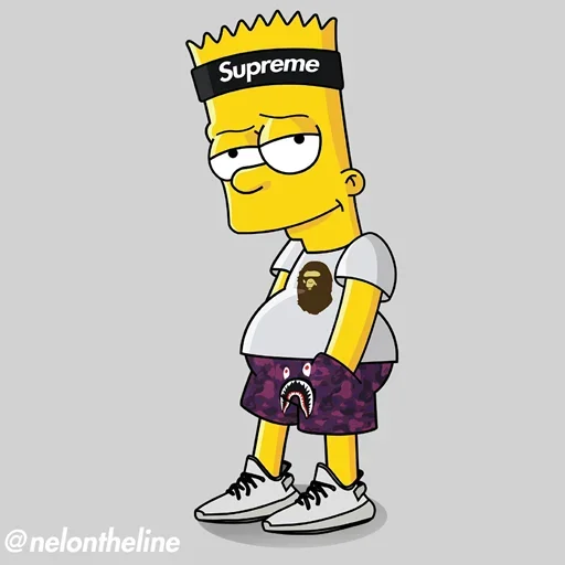 😉 Стикер «Bart My Love» для Telegram