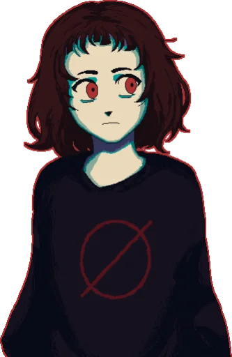 👤 Стикер «Based Shizo Girl» для Telegram